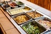 The exclusive BBQ lunch buffet on the Colorado River Full-Day Rafting Adventure in Moab Utah.