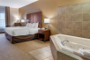 1 King bed, tub at Comfort Inn Southwest Louisville, KY.