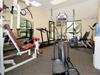 A small gym with several different types of equipment at the Comfort Inn at Thousand Hills in Branson, Missouri.