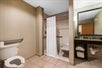 Private bathroom, accessible at Comfort Suites Tampa Airport North, FL.