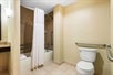 Private bathroom at Comfort Suites Tampa Airport North, FL.