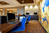 Business center at Courtyard by Marriott Louisville Airport, KY.