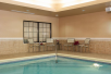 Indoor pool at Courtyard by Marriott Louisville Airport, KY.
