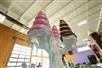 Ice cream reaches to the sky at the indoor course at Crave Golf Club in Pigeon Forge, TN