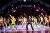 The cast of Dancing Queen at the King's Castle Theatre in Branson, MO