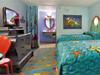 WDW Accessible The Little Mermaid Standard Roll-In at Disney's Art of Animation Resort.