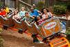 Whistle Punk at Dollywood in Pigeon Forge, Tennessee