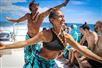 Enjoy authentic hula performances in between snorkeling.