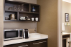 Microwave and coffee maker at DoubleTree by Hilton Hotel Boston - Downtown. 