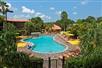 Soak in the Florida sun at the Lagoon pool at Doubletree by Hilton Orlando at SeaWorld in Orlando, FL.