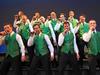 Dublin's Irish Tenors wear green, white, and black while performing