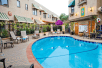 Outdoor pool at El Cordova Hotel.