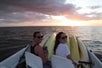 People on the boat in Chokoloskee Island, Florida.