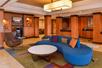 Lobby at Fairfield Inn & Suites Santa Maria, CA.