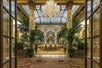 The Palm Court on the Fifth Ave History & Hidden Secrets Tour in New York City, NY, USA.