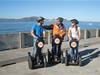 A guide and 2 guests enjoying a Fisherman's Wharf Waterfront Segway tour in San Francisco. Fisherman's Wharf & Waterfront Segway Tour in San Francisco, California