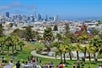 Dolores Park at Food Tour of the Mission District, San Francisco with Private Guide