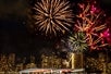 Guests are all aboard in Hawaii Glass Bottom Boat while watching the Friday fireworks display.