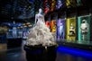 A white dress in The Hunger Games: The Exhibition attraction