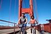 Ride across the Golden Gate Bridge on the Golden Gate Bridge Bike Tour in San Francisco.
