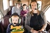 Family inside the Seaplane