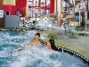 Indoor pool at Grand Country Inn Indoor and Outdoor Water Park in Branson, Missouri.