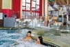 Indoor pool area and waterpark. 