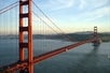 The Golden Gate Bridge on the Half Day Wine Country Experience in San Francisco California USA.
