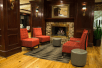 Hotel lobby at Hampton Inn Savannah-Historic District, Savannah, GA.