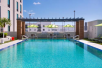 Outdoor Pool at Hampton Inn Tampa Downtown Channel District.