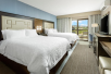 2 Queen beds at Hampton Inn & Suites - Napa, CA.