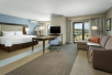 1 King bed at Hampton Inn & Suites - Napa, CA.