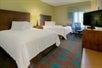 2 Queen beds and a flat screen TV at Hampton Inn & Suites Destin.