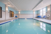 Indoor pool at Hampton Inn & Suites Glenarden, MD/Washington DC, MD.