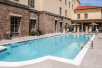 Outdoor pool at Hampton Inn & Suites Savannah Historic District, Savannah, GA. 