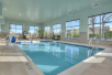 Indoor pool at Hampton Inn & Suites by Hilton Chicago Schaumburg, IL.