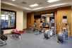 Fitness facility at Hampton Inn and Suites Austin University Capitol, TX.