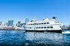The Argosy Cruise ship cruising in front of the city. Harbor Cruise Seattle Washington.
