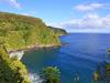 A cove just off of the road on the Heavenly Hana Tour in Maui Hawaii USA.