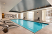 Indoor pool at Hilton Chicago/Magnificent Mile Suites, IL.