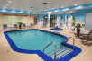 Indoor pool at Hilton Garden Inn Allentown Bethlehem Airport, PA.