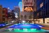 Outdoor pool at Hilton Garden Inn Downtown Dallas.