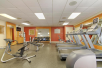 Fitness facility with different equipment.