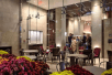 Lobby/Lounge at Hilton Garden Inn New York Times Square North.