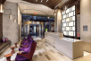 Lobby at Hilton Garden Inn New York Times Square North.