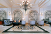 Hotel lobby at Hilton Naples, FL.