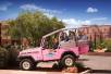 Pink Jeep Adventure Tour available in the lobby.