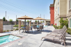 Outdoor pool at Holiday Inn Express & Suites Modesto-Salida.