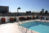 Outdoor pool at Holiday Inn Express North Hollywood - Burbank Area, an IHG Hotel.