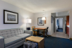 Separate living room at Homewood Suites by Hilton Seattle Downtown..